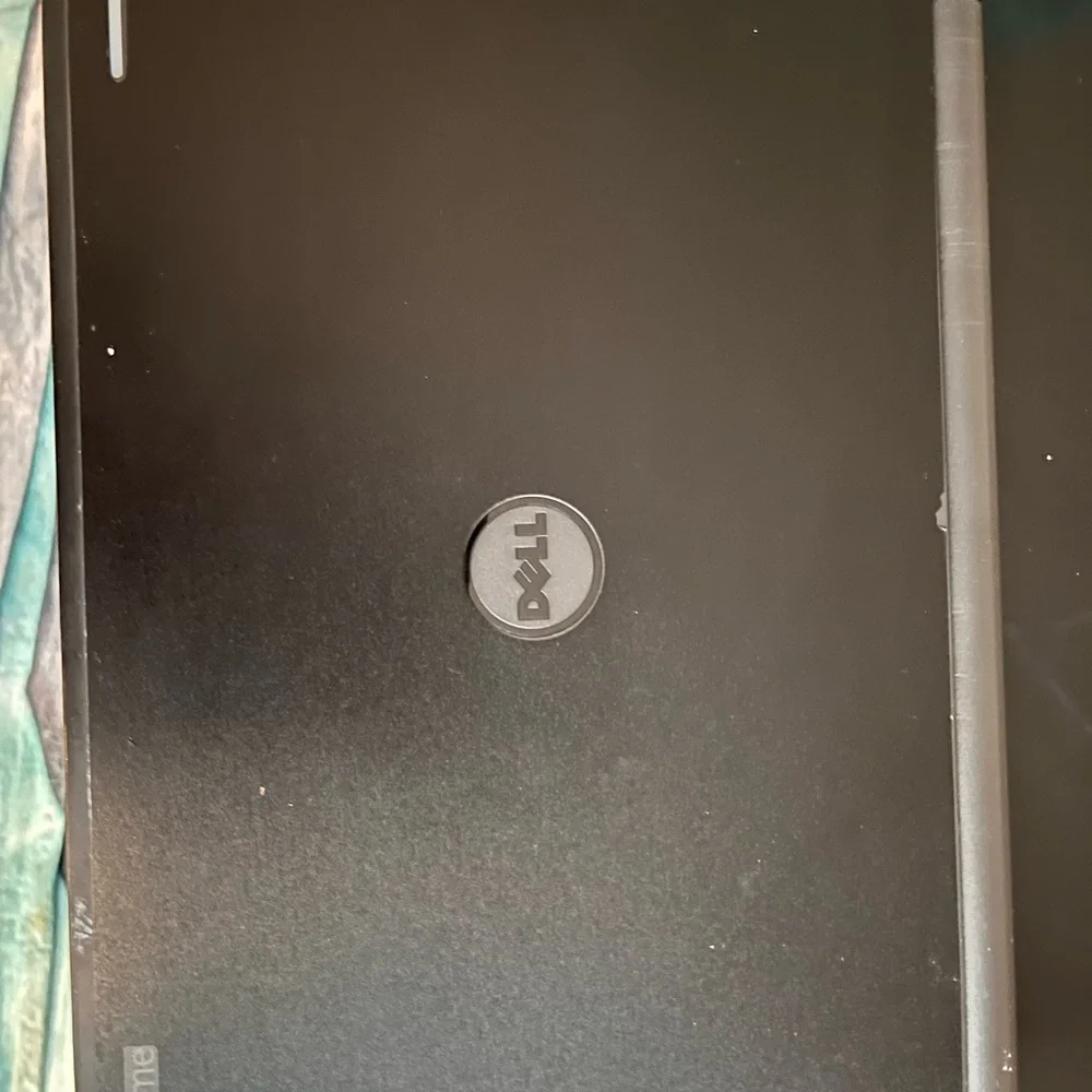 Dell Sleek Black Laptop